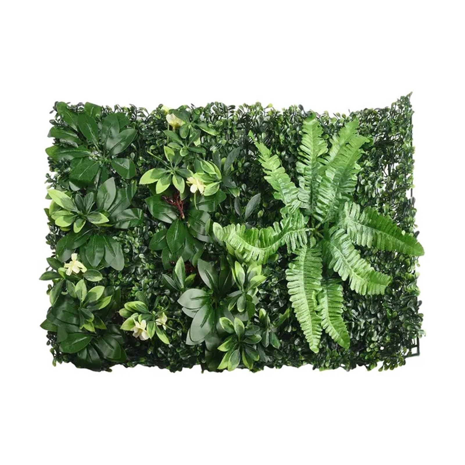 DFGRGRV Artificial Turf Artificial Green Wall Landscape Home Garden Jungle Decor Fake Plants Hanging Grass Greenery Wall Panels Garden Fence Decoration(Color-B)