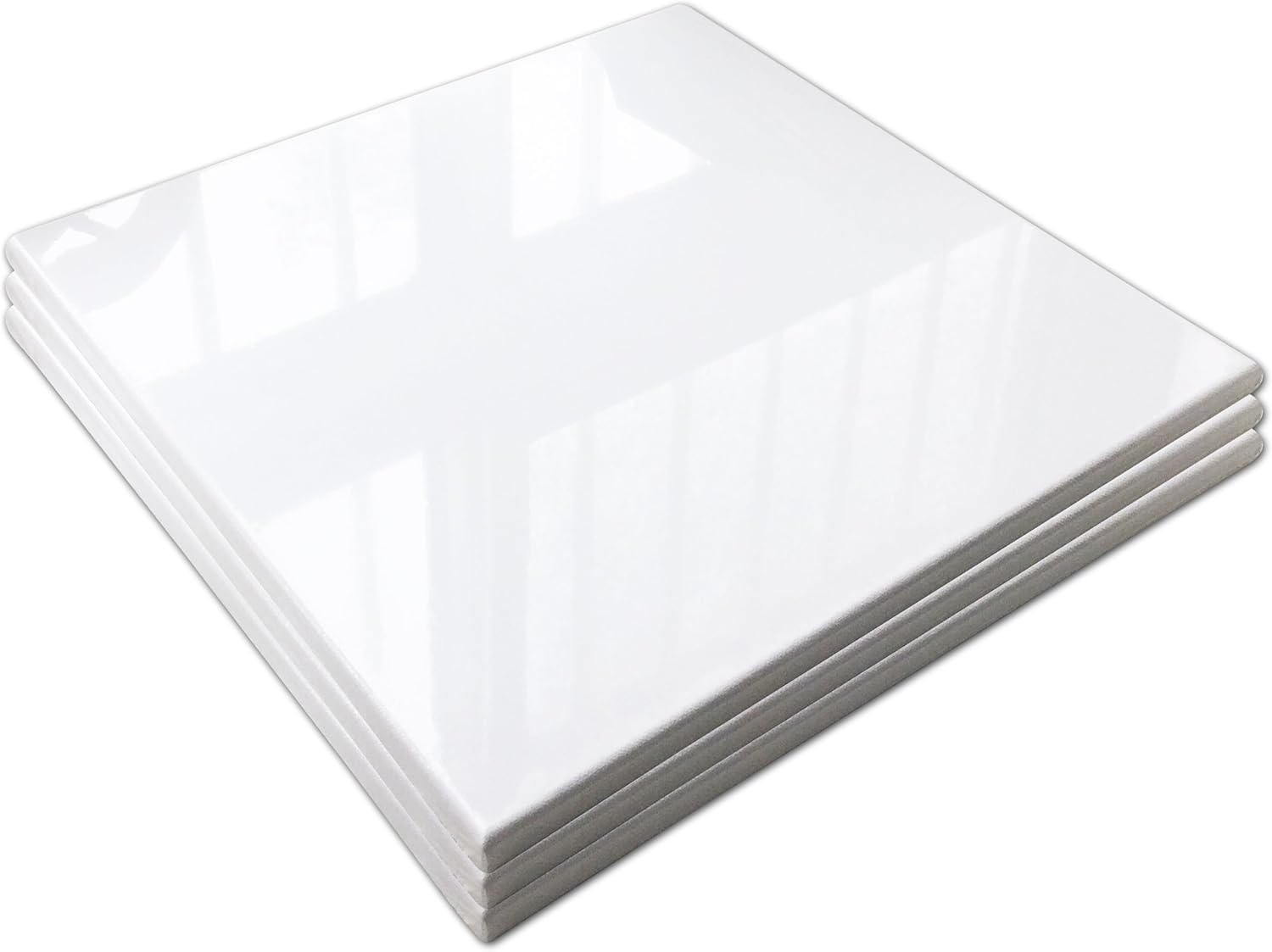 LWR CRAFTS Stretched Canvas 16" X 16" Pack of 3
