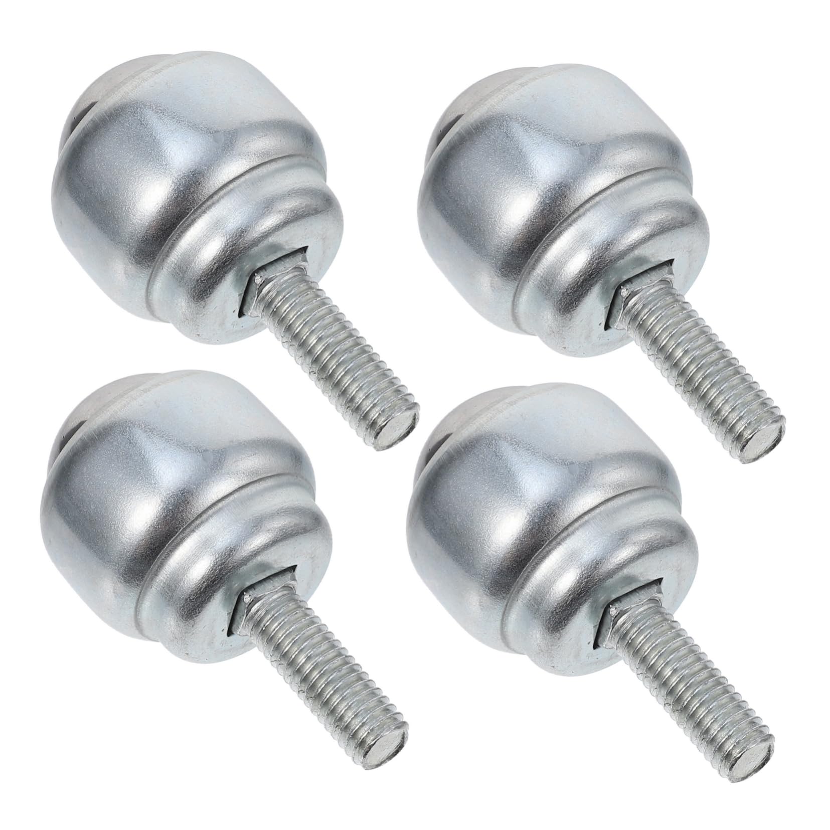 FUNOMOCYA Replacement Caster Wheels 4 Pcs Chakra Ball Casters Ball Bearing Transfer Glide Rotating Wheel on Bearings