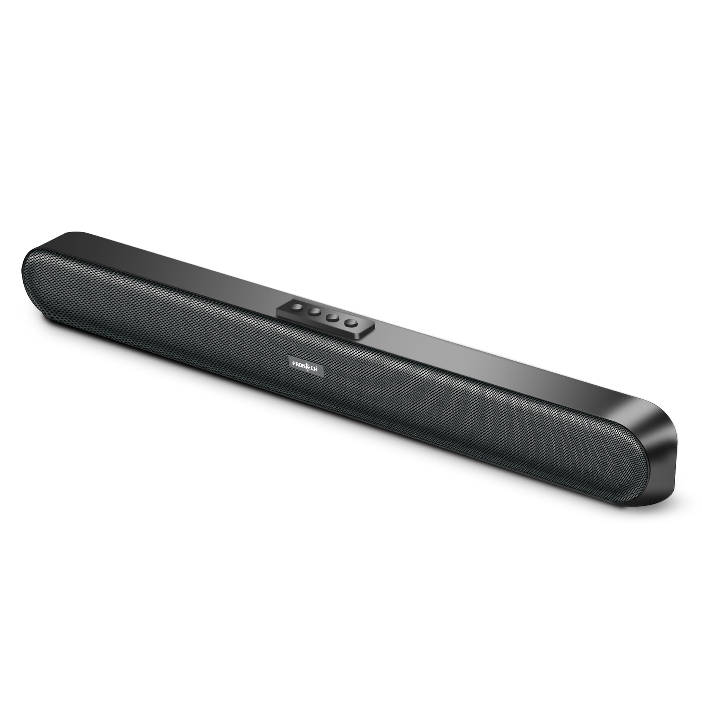 frontech echolite-191 mini soundbar: 40w bluetooth 5.0 portable speaker with aux, usb, tf card, and 2400mah battery. (sw-0191p)