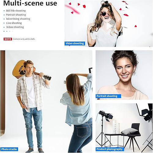 Vista 12 de Neewer - Fondo 3 x 3.6 m Negro