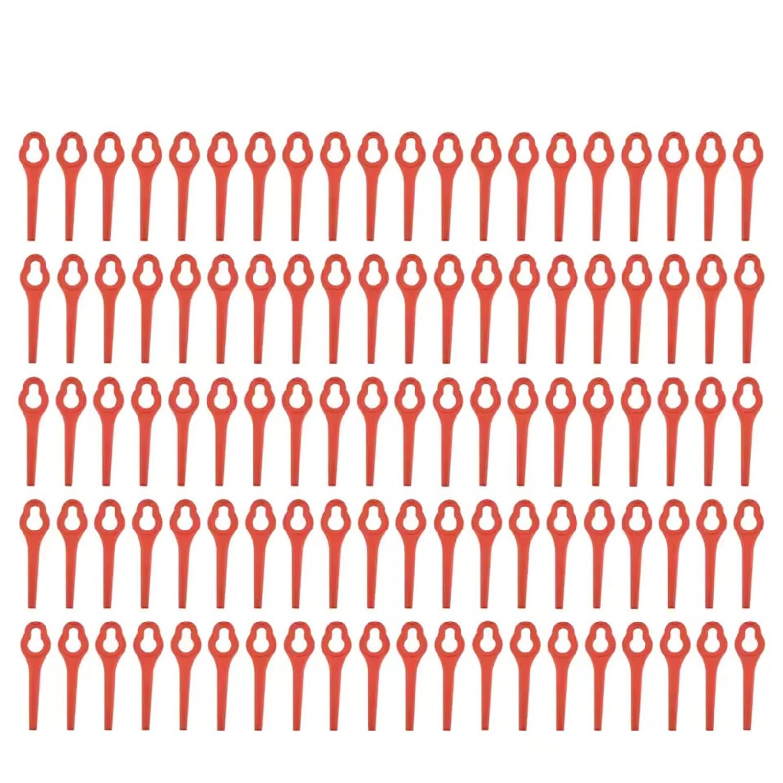 Cuchilla Recortadora, Compatible con Ferrex, Far 20-1 20-N, Compatible con GardenFeelings, Gfart 18,100PCS L95 95 Mm, Accesorio Recortador Inalámbrico 20V / 40V