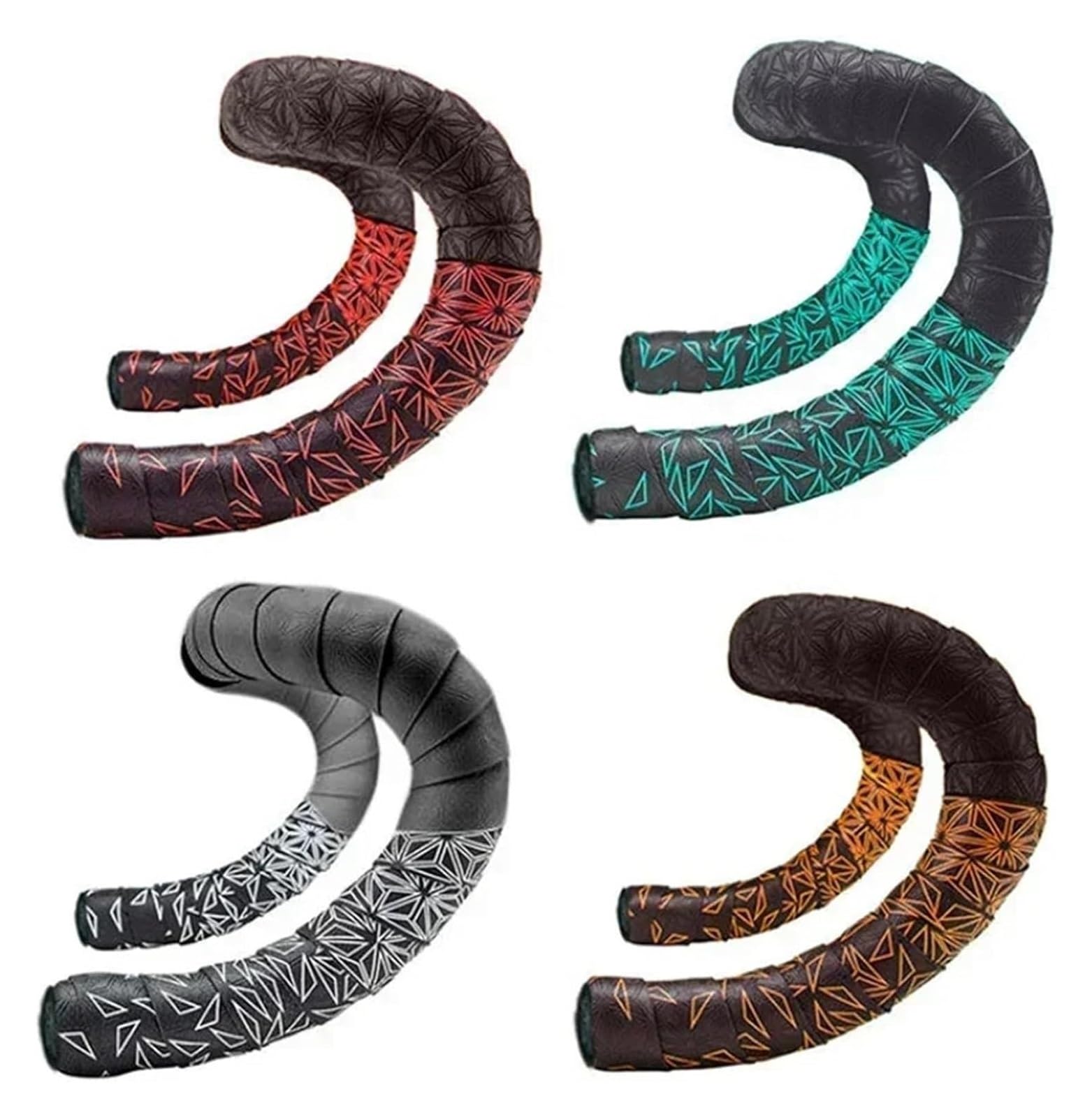 Fahrradlenkerband, Fahrradlenkerband 2150 x 30 mm, Rennradlenker, Farbverlaufsbänder, EVA/PU, weich, Anti-Vibration, Lenkerband, Fahrradzubehör