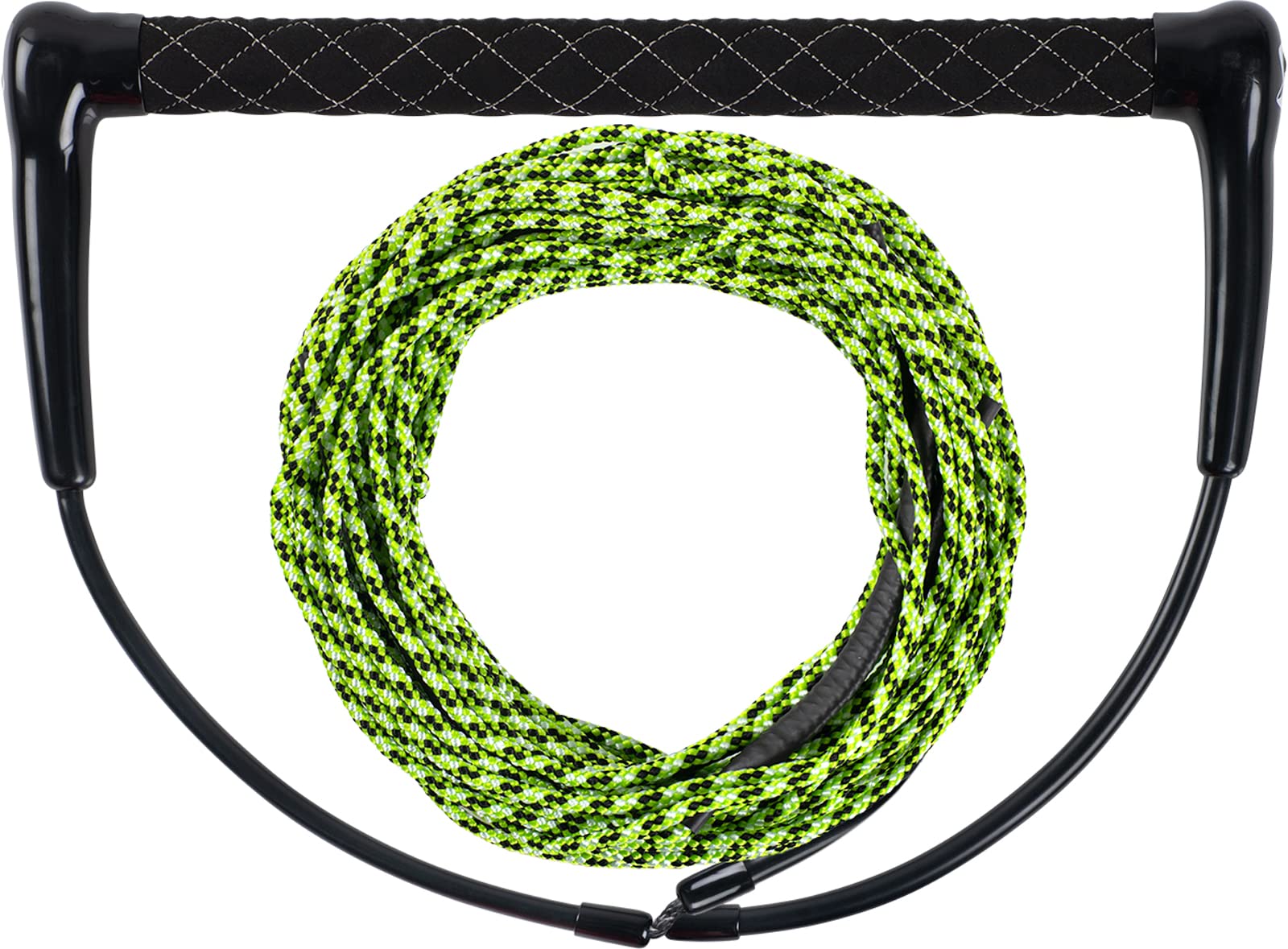 Mesle Wakeboard-Leine SIX 65', Non-Stretch, 15'' breiter Griff, Seil Hantel
