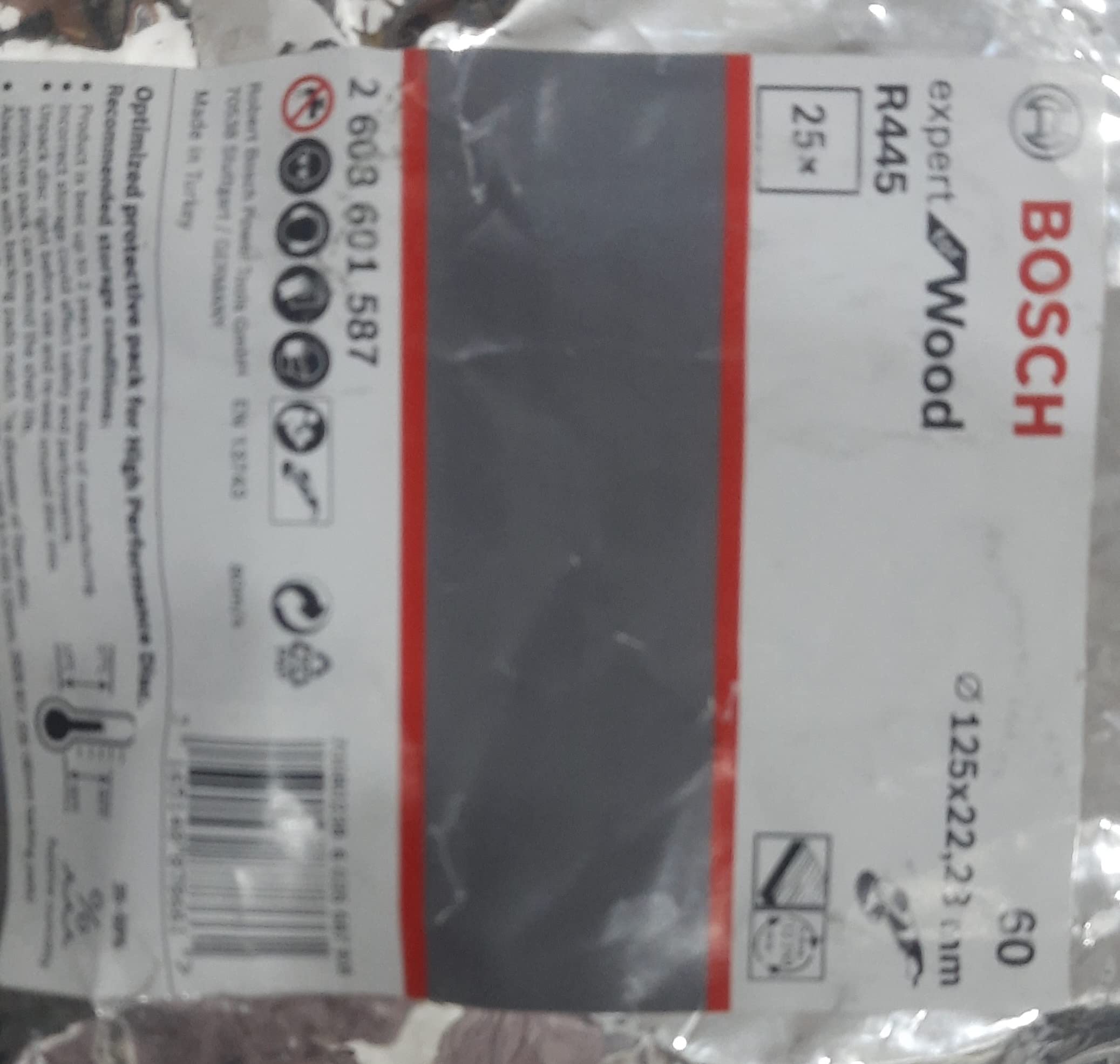 Bosch Professional Fibre-Sanding Disc Aloxide Expert for wood 5"/100mm 60 grit - pack of 25 (B095V4RNV3) Amazon Price History, Amazon Price Tracker