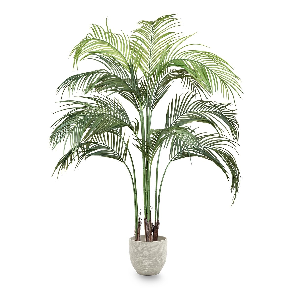 Maia Shop Plantas Artificiales Decorativas - Palmera Artificial 165 cm, Arbol Artificial, Planta Artificial Realista, Decoración Hogar