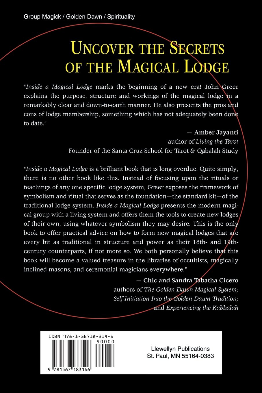 Inside a Magical Lodge: Group Ritual in the Western Tradition      Paperback – January 1, 1998