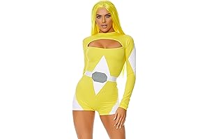 Womens Power Move Superhero Costume - The Mighty Power Ranger Costume for Adult Women