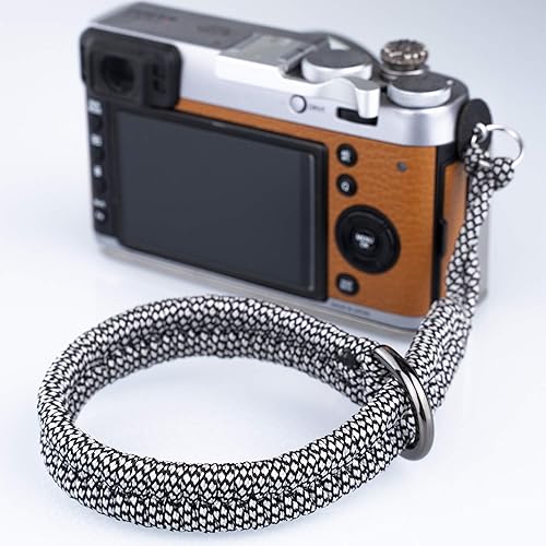 Miniatura 9 de Correa de muñeca para cámara réflex digitalsin espejo, correa de mano de liberación rápida con conector más seguro (blanquecino)