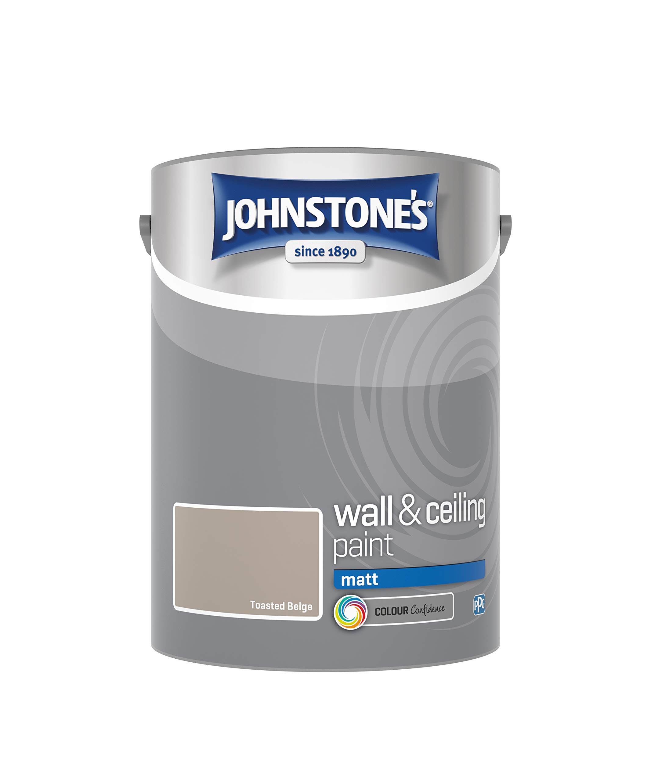 Johnstone's - Matt Wall & Ceiling Paint - Toasted Beige - 5L