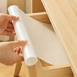 Forro de gaveta e prateleira, tapete de armário antiderrapante, forros de armário não adesivos para prateleiras, cômodas, geladeiras, armários de cozinha, forro de gaveta, antiderrapante, com