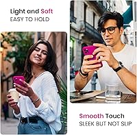 Vista 574 de FireNova Designed for iPhone 13 Pro Max Case, Silicone [Camera Protection] Phone Case with [2 Screen Protectors], Soft Anti-Scratch Microfiber Deep