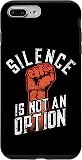 iPhone 7 Plus/8 Plus Anti Trump Protest Silence Is Not An Option BLM DACA Case