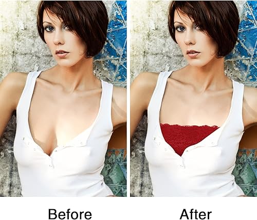 Miniatura 4 de 4 Pieces Women Lace Bandeau Bra Tube Top Bra Elastic Strapless No Sponge Pad No Underwire Bra for Daily Favor