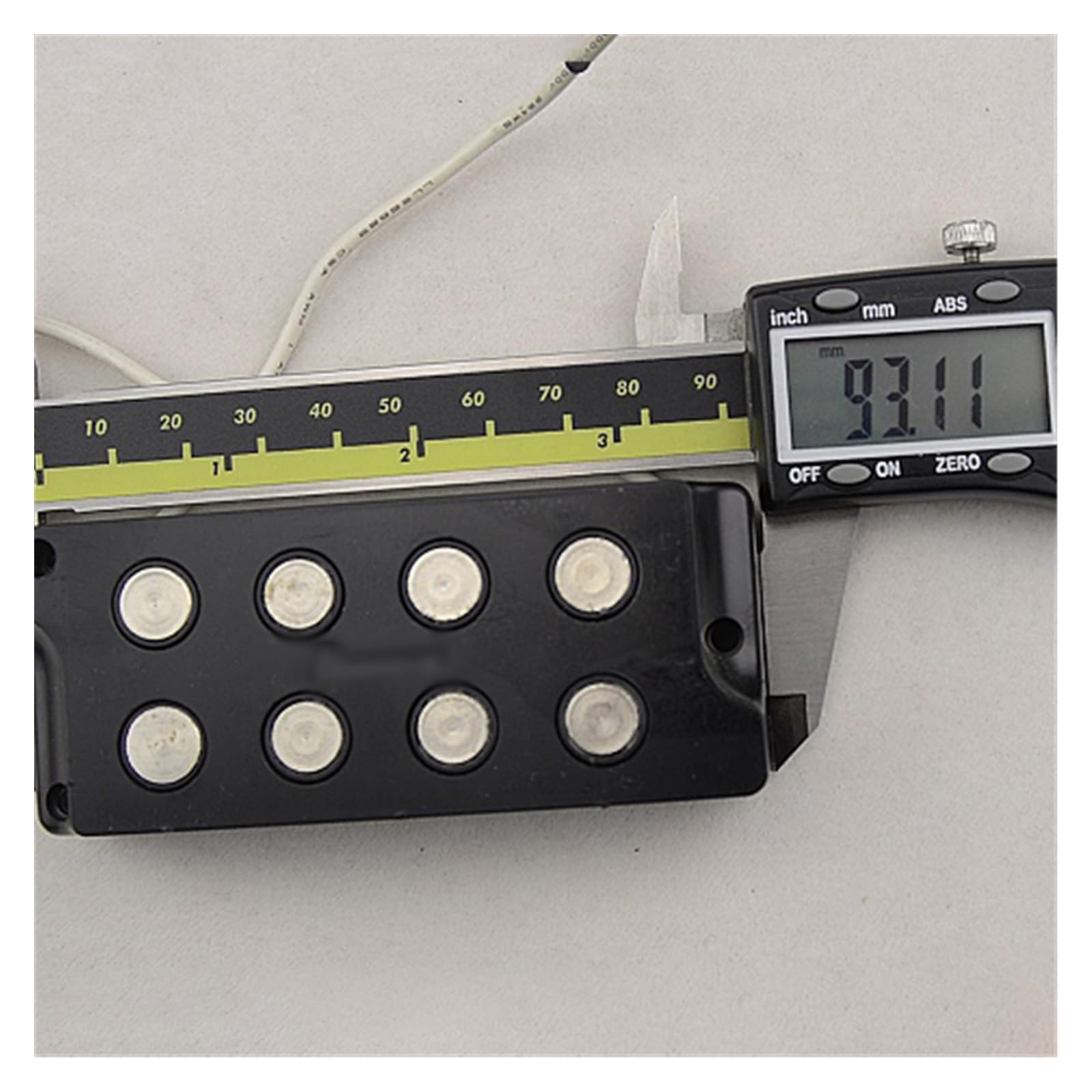 4-strunowa Elektryczna Gitara Basowa Duża Głowica Magnetyczna Otwarty Zestaw Przetworników Ze Śrubami Mocującymi Gitary Elektrycznej Części Zamienne
