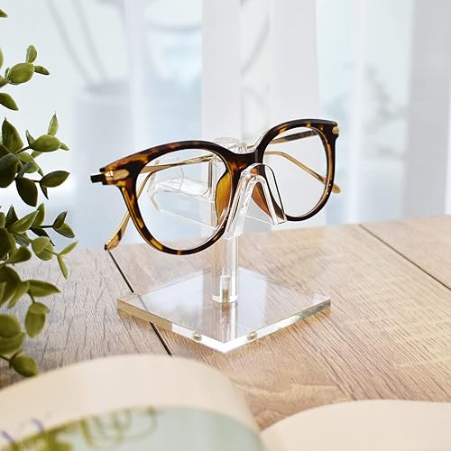 Vista 18 de MOOCA Juego de 2 organizadores de lentes de sol acrílicos de alta calidad, soporte para gafas, soporte para lentes de sol, soporte para gafas