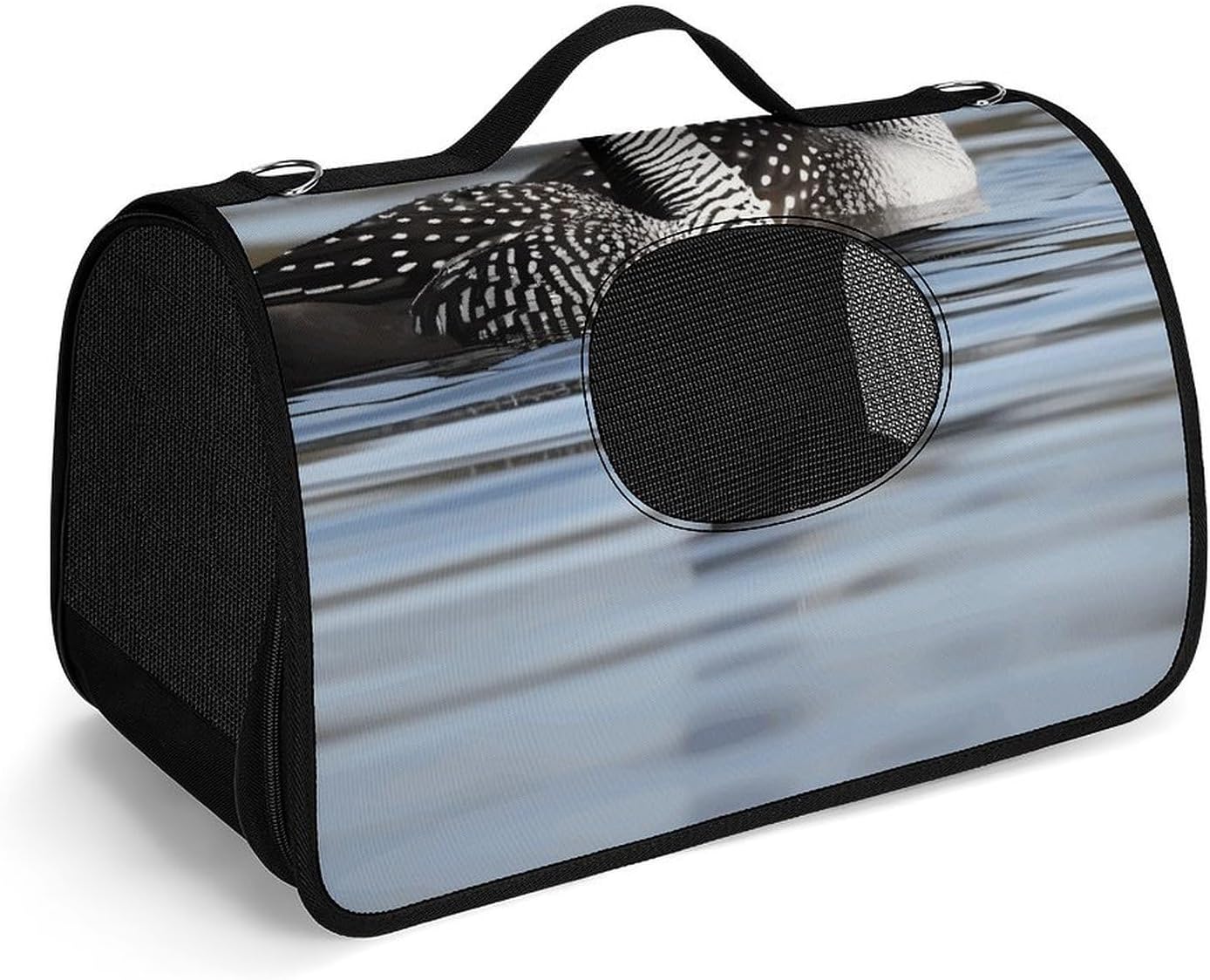 Pet Handbags, Loon Birds Printed Pet Handbags,folding Pet Bags,new Pet Handbags,universal Pet Handbags, 45X26X23.5cm