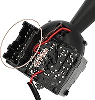 Vista 6 de X AUTOHAUX 8201167981 Interruptor de luz de señal de giro Columna Conjunto de interruptor multifunción para Renault Clio IV Hatchback 2012-2016