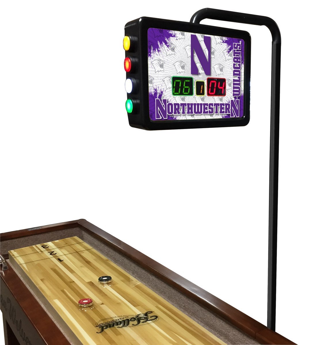Holland Bar Stool Co. Northwestern Electronic Shuffleboard Scoring Unit - Officially Licensed