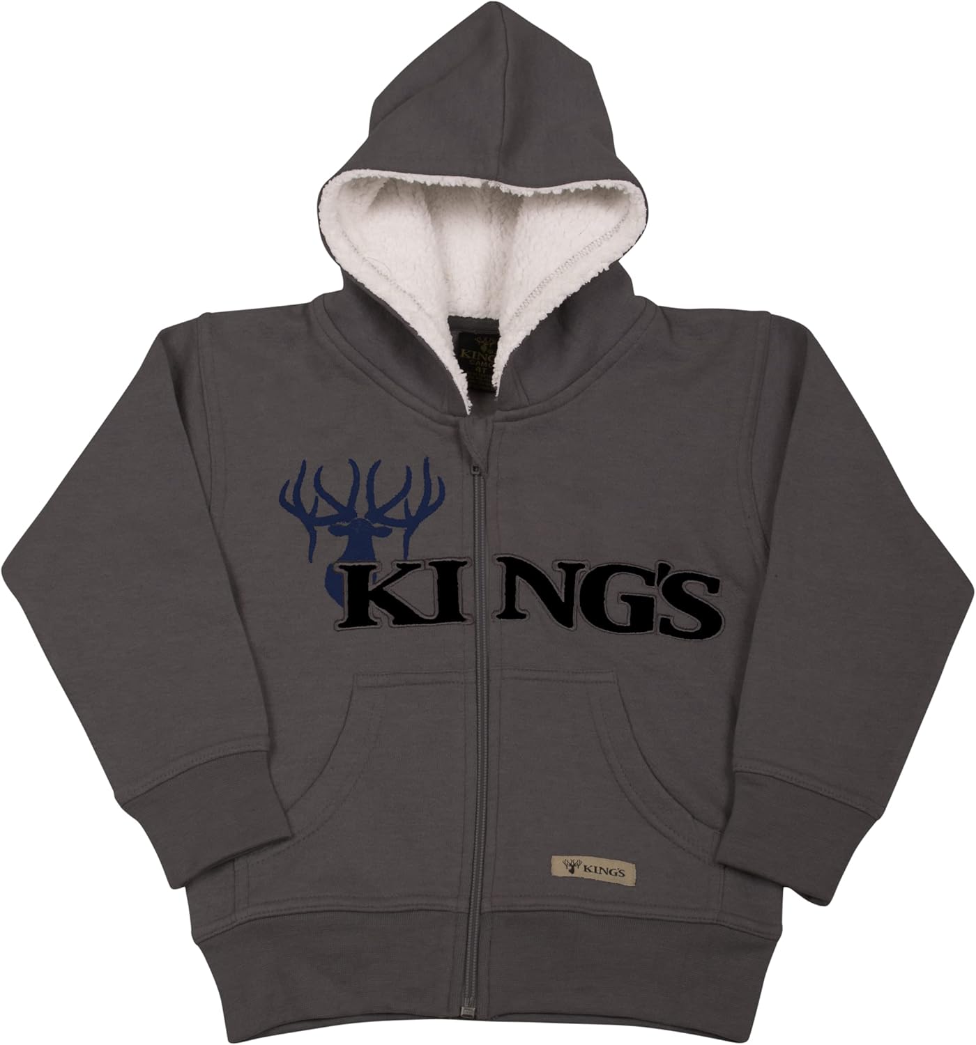 King's Camo - Infant Sherpa Zip Hoodie