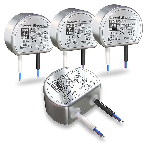 Fuente de alimentación LED de 12 V Lustaled 10 W CC 12 V LED Transformador de controlador de 110 V CA a 12 V CC Convertidor de conmutación de