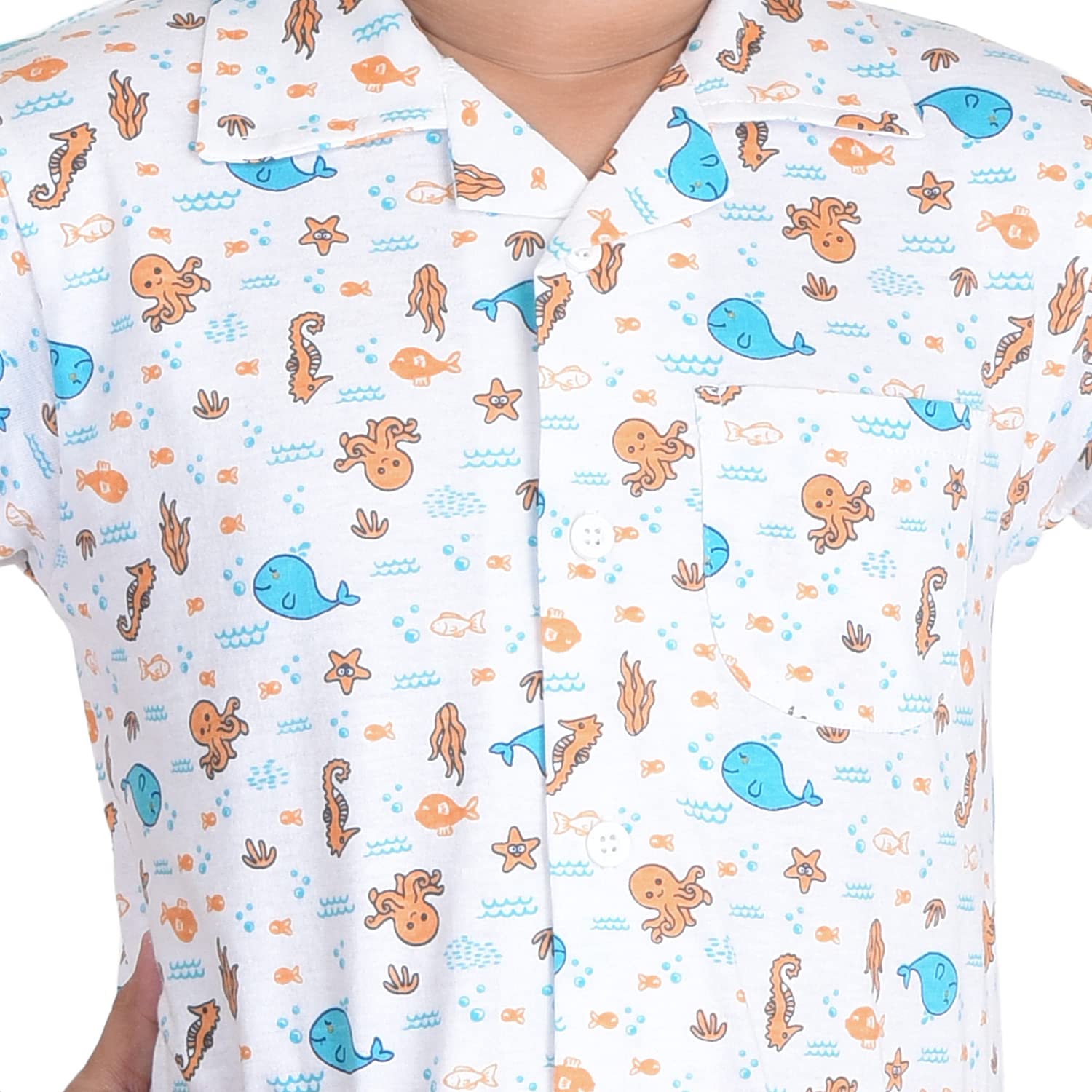 Clothe Funn Set da notte in cotone per ragazzi