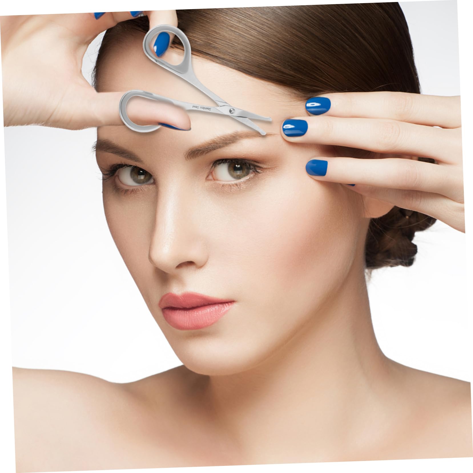 Healeved 6stücke Teiliges Set Rostfreien Schönheitsscheren Eyebrow Trimmer Bartschneider Und Haarschneider Für Präzises Trimmen Von Augenbrauen Und Nasenhaaren