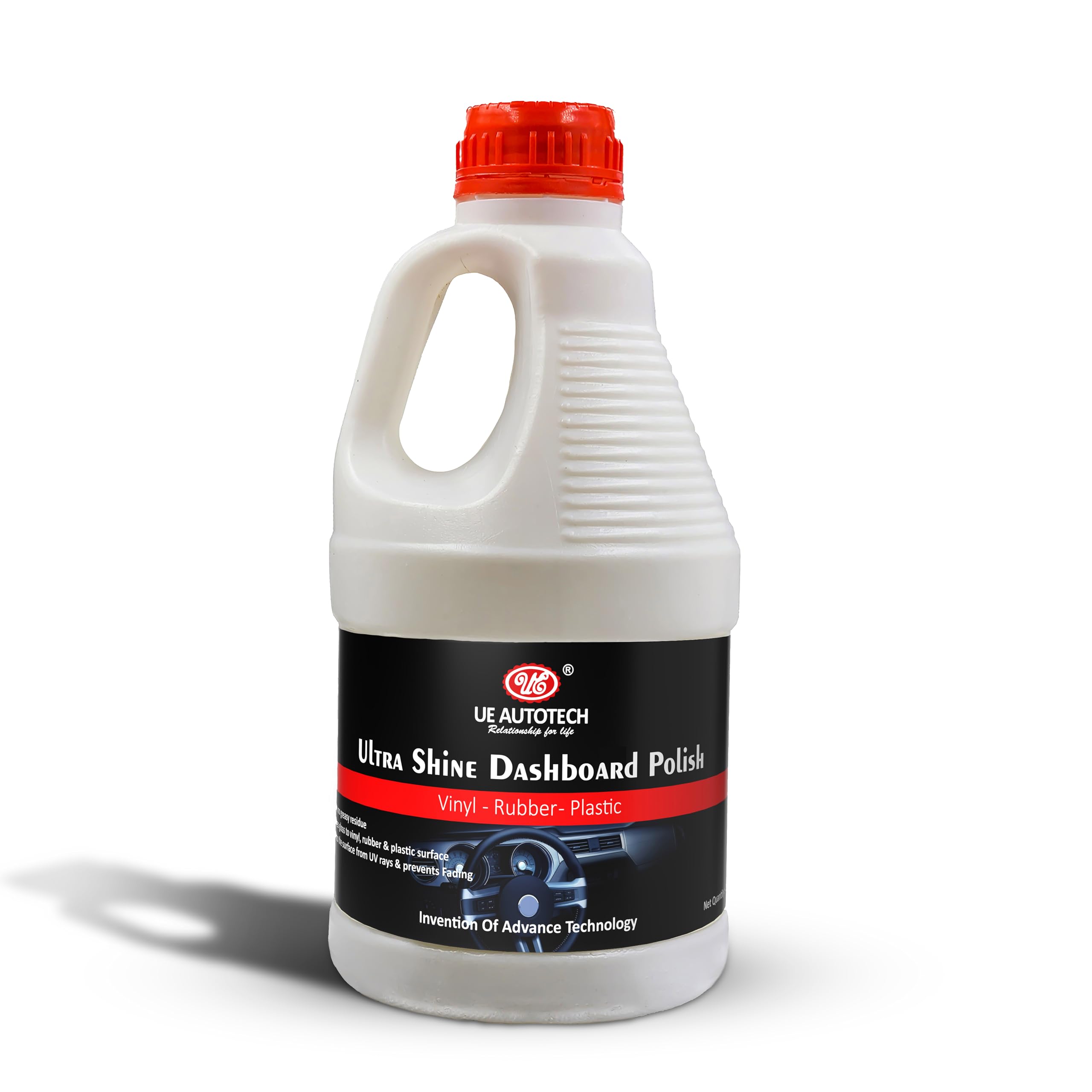 UE Autotech Elite Car Dashboard Polish Cleaner All Luxury Cars, and Bike Dry Rich Matte Finish - Polish for Interior Plastic, Leather, Vinyl & Rubber - Polish That Protects, Shines & Conditions, 1 L-image-5