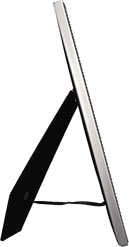 Miniatura 7 de Malden International Designs - Marco de fotos de níquel satinado, 4 x 6 pulgadas, níquel