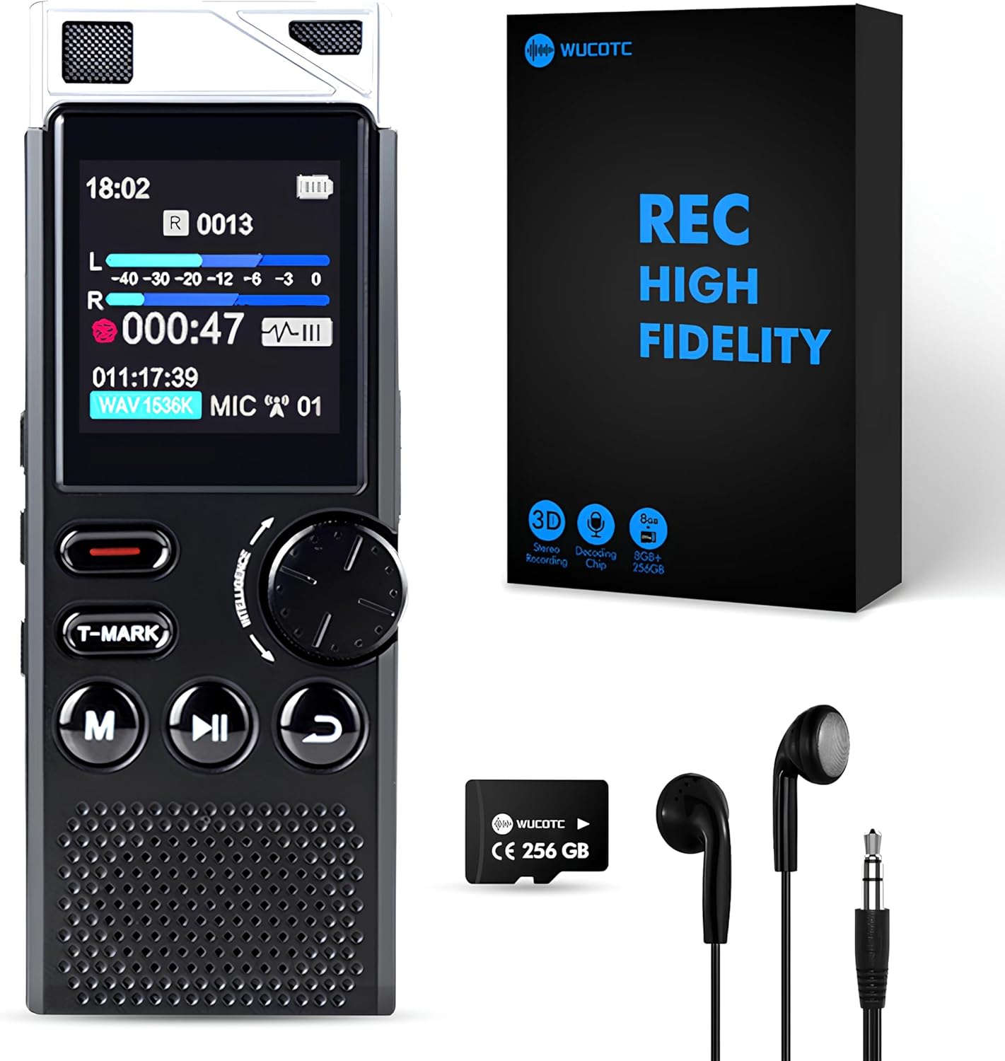 264GB Digital Voice Recorder