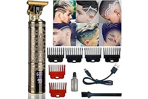 Cordless Zero Gapped Trimmer Hair Clipper Designed for Men