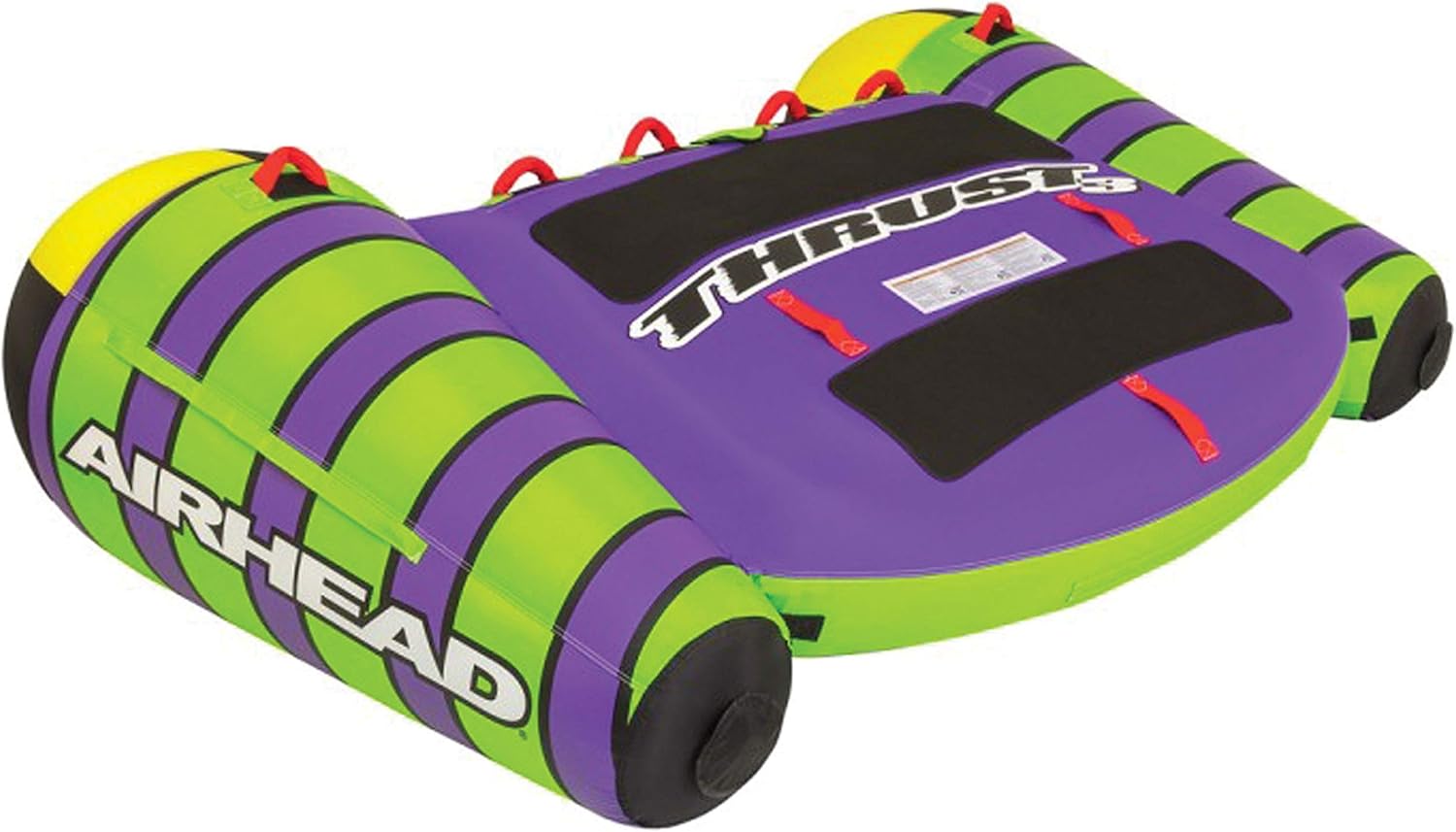 Airhead Thrust, 3 Rider Towable Tube, Green/Purple