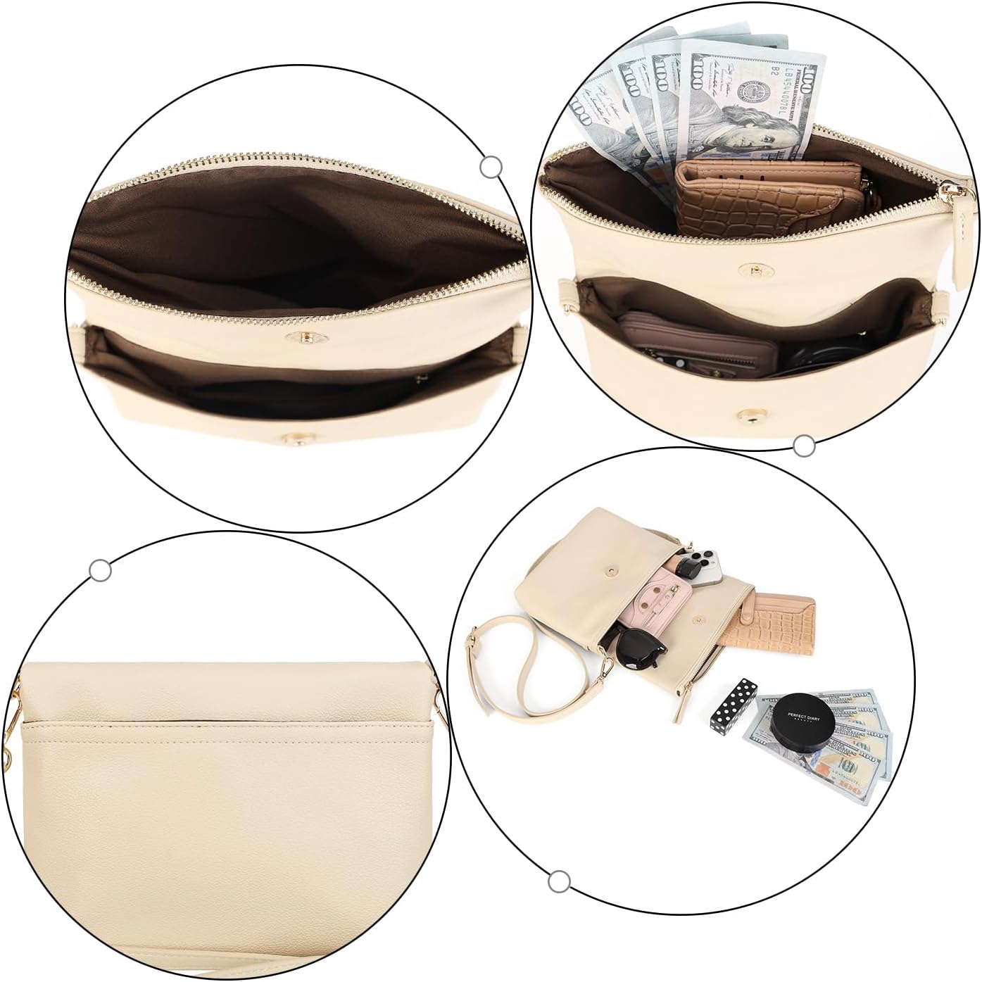 Gladdon Crossbody bags for Women Crossbody Purse Shoulder Bag - Image 6