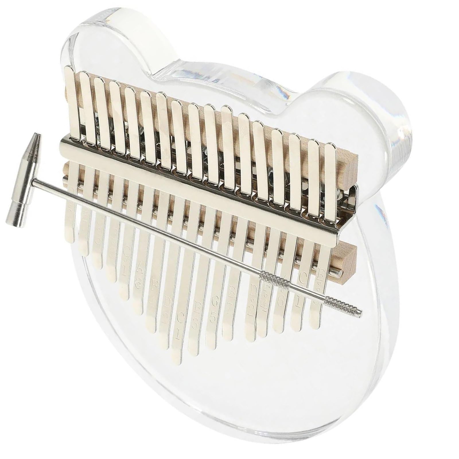 Solidna Kalimba Kreskówka akrylowa Kalimba