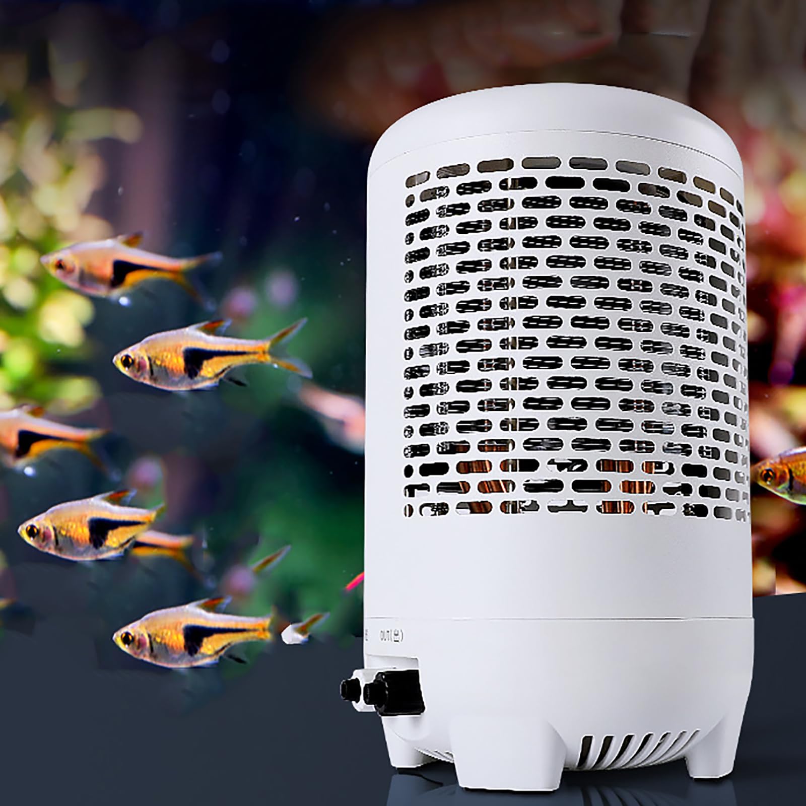Termostato Riscaldamento Raffreddamento per Acquario, Termostato Silenzioso per Acquario, Intervallo Controllo della Temperatura: (3-35°)/nessun Rumore/Controllo Automatico della Temperatura