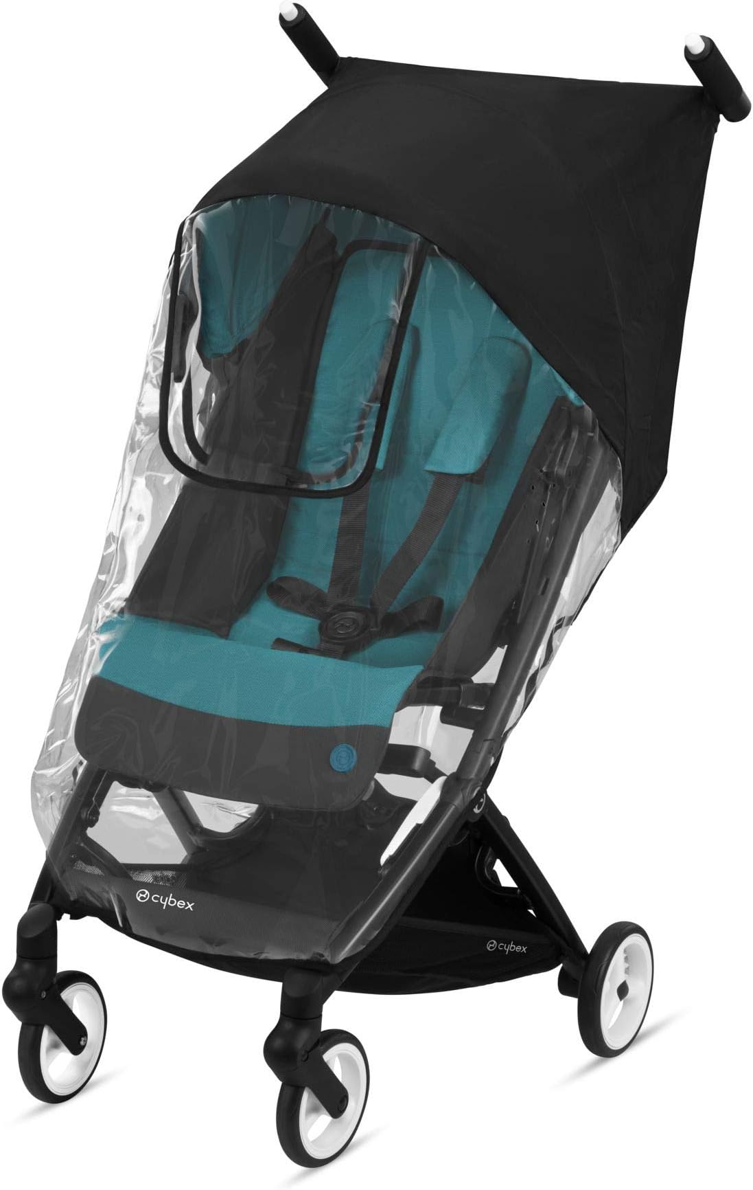CYBEX Libelle Stroller Rain Cover, Transparent, Stroller Accessory, Baby Travel Weather Shield