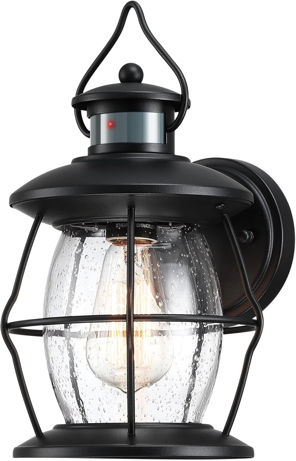 Out of doors Movement Wall Lights, Superior Nightfall to Daybreak Exterior Lighting Fixtures Wall Sconce,Waterproof Porch Gentle for Entryway Storage Patio, PIR Movement Activated (Black)