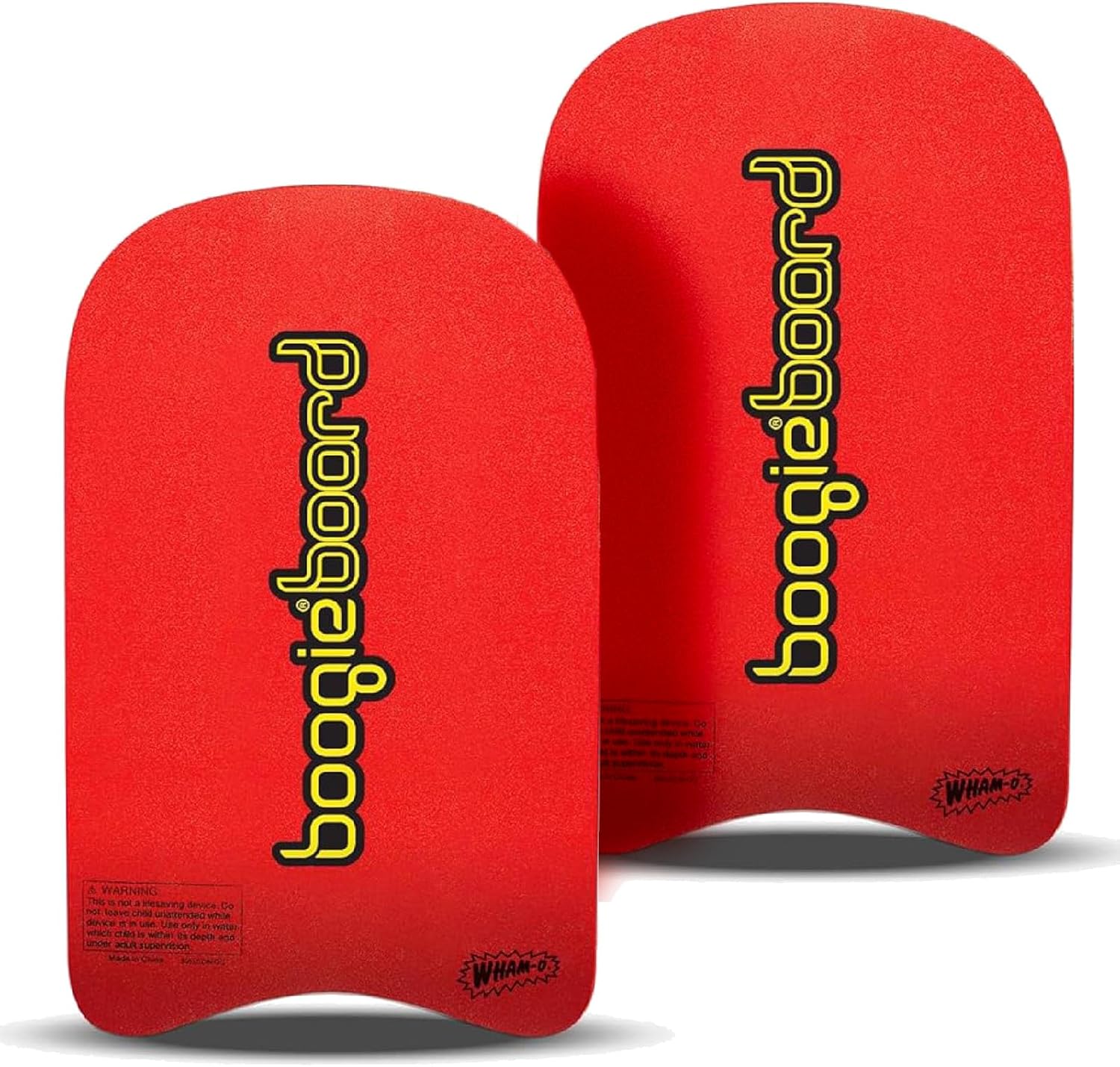 Wham-O Swim Training Kickboard for Beach and Pool, 19" Sport Trainer TC8 Deck PE Core Crescent Tail Bodyboard for Beginners