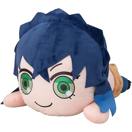 Amazon 鬼滅の刃 特大寝そべりぬいぐるみ 嘴平 伊之助 ぬいぐるみ おもちゃ