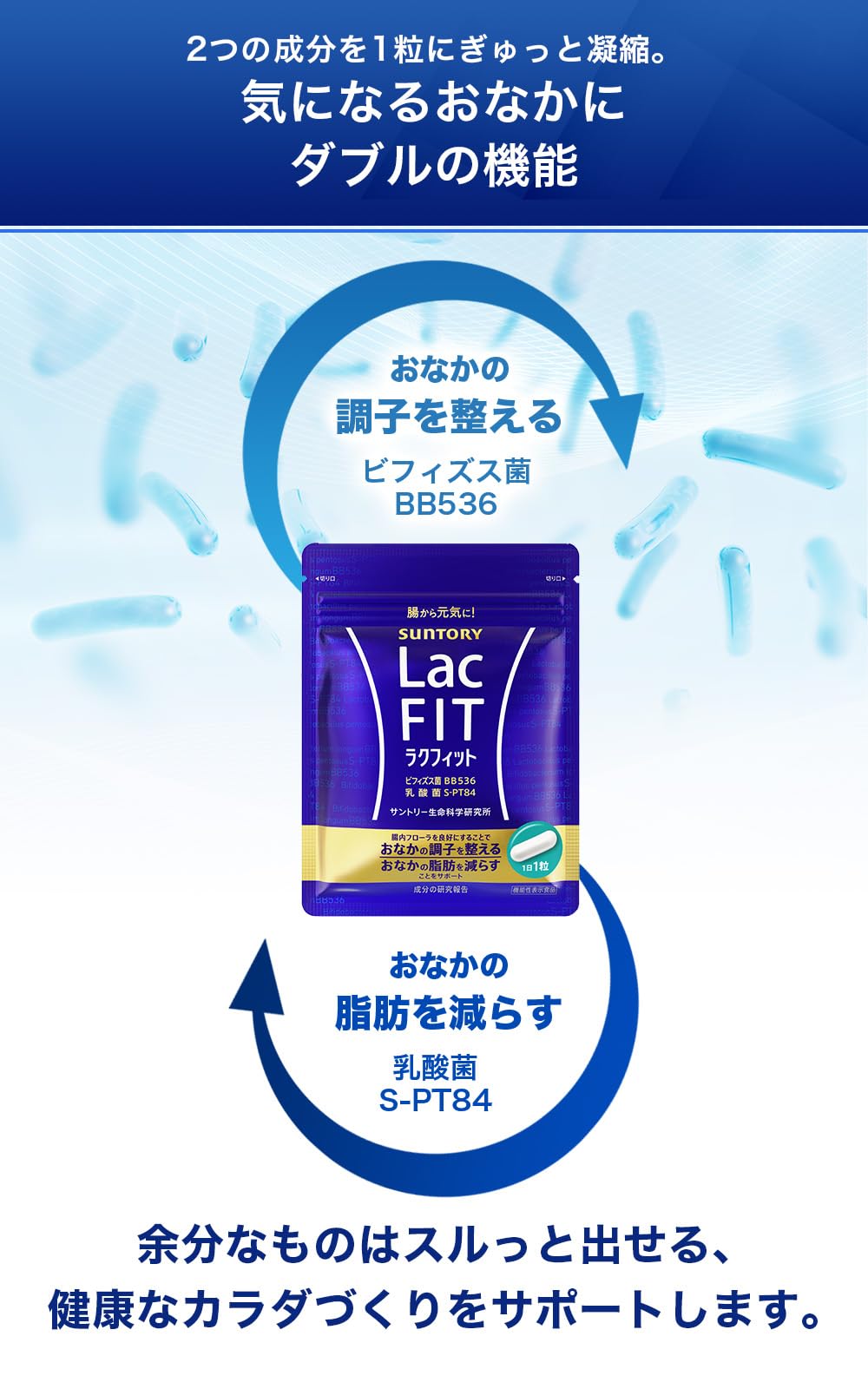 Amazon | サントリー ラクフィット 30粒入/約30日分 | Suntory 