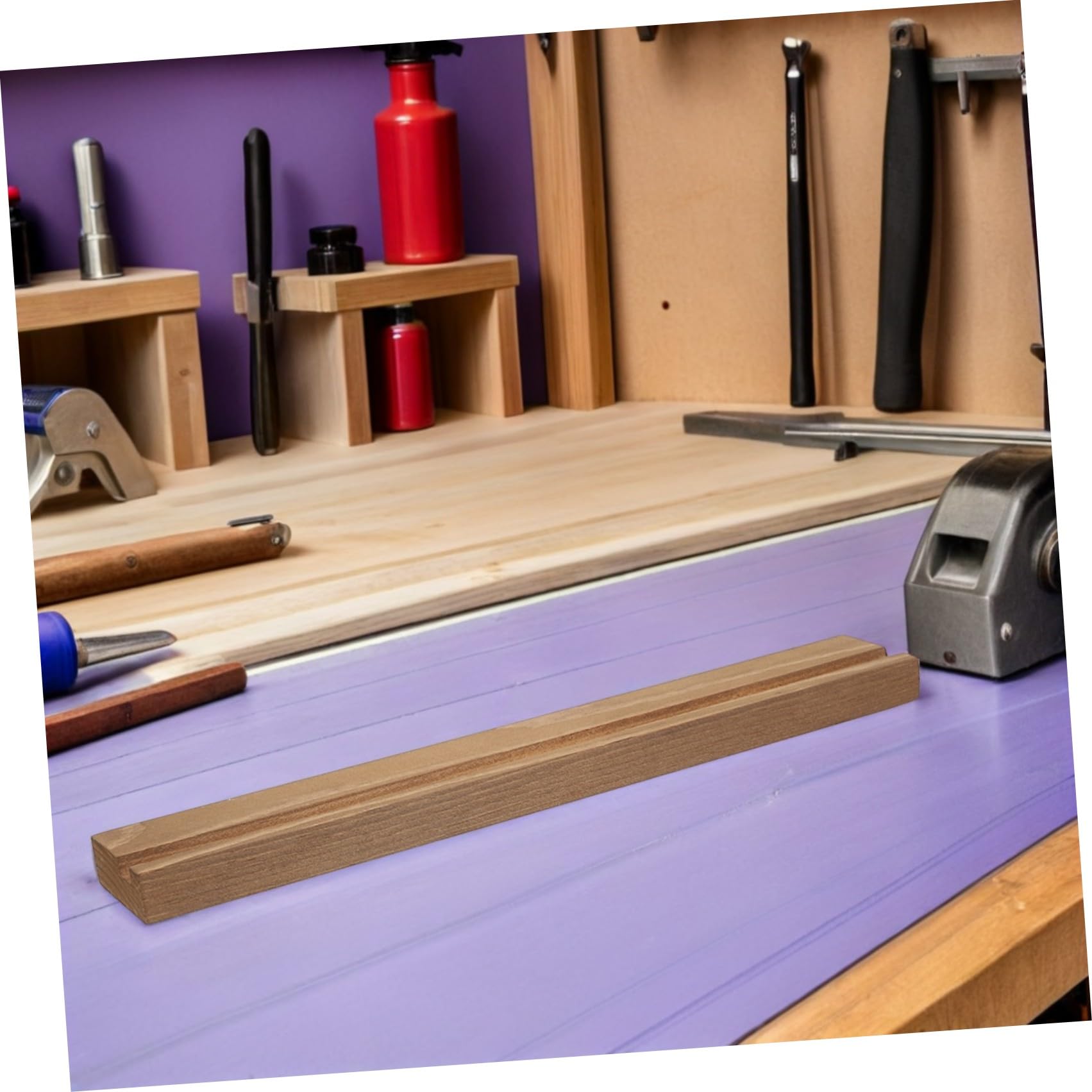 Healeved 4 Pezzi Espositore in Legno e Trading Card Montaggio a Muro Versatile per Studi e Camere