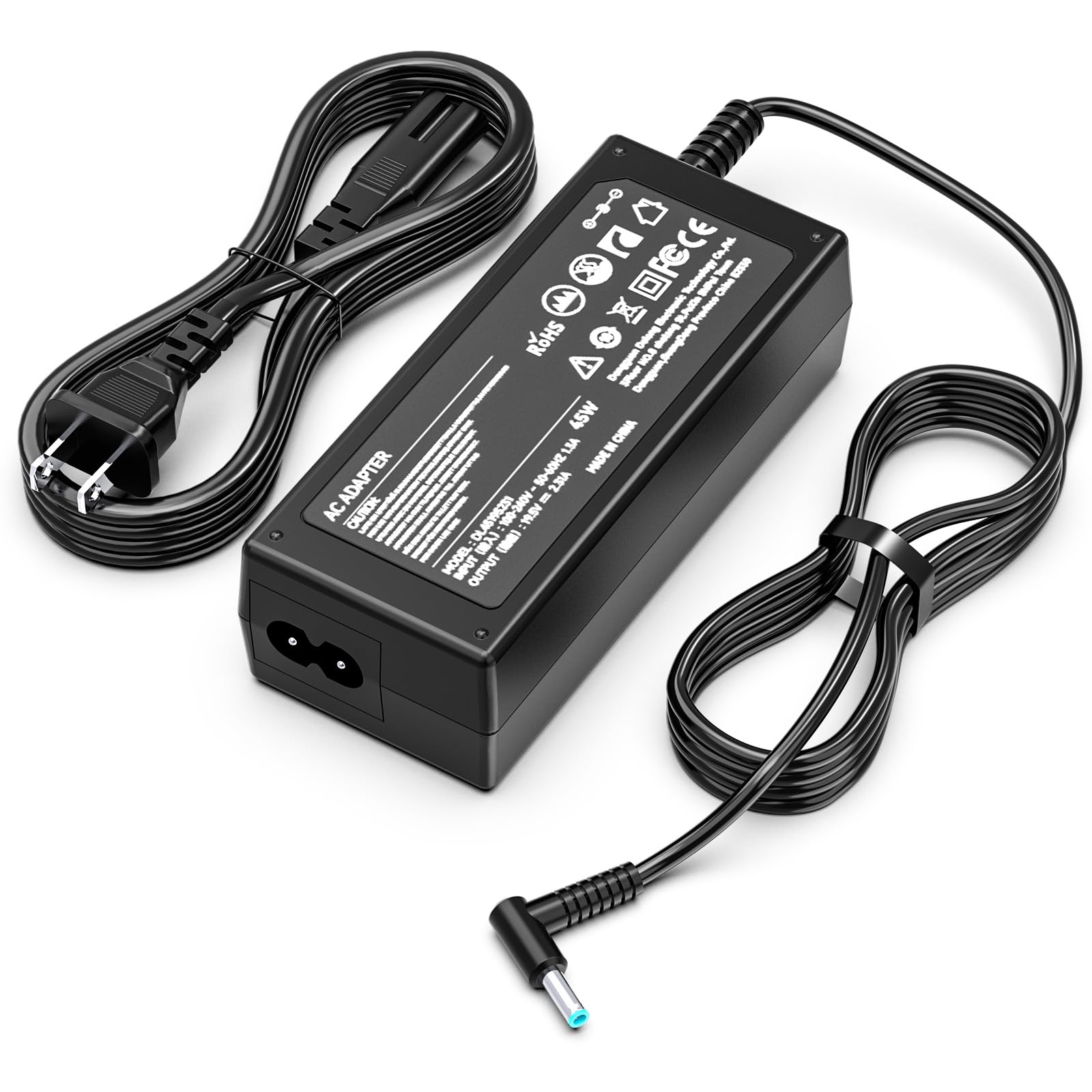 45W 19.5V 2.31A Laptop Charger Compatible with HP EliteBook 850 840 830 820 755 745 735 725 G3 G4 G5; Elitebook Folio 1040 G1 G2 G3 1030 1020 G1 AC Adapter Power Supply