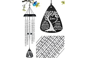 Touching Sympathy Wind Chimes Memorial Gifts for Loss of Son