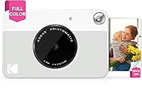 Vista 9 de KODAK Printomatic - Cámara digital de impresión instantánea a todo color, fotos coloridas en Zink, papel fotográfico adhesivo de 2 x 3 pulgadas