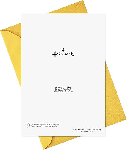 Miniatura 7 de Hallmark Peanuts - Paquete de tarjetas de Pascua broma de huevo de Pascua Snoopy 4 tarjetas con sobres