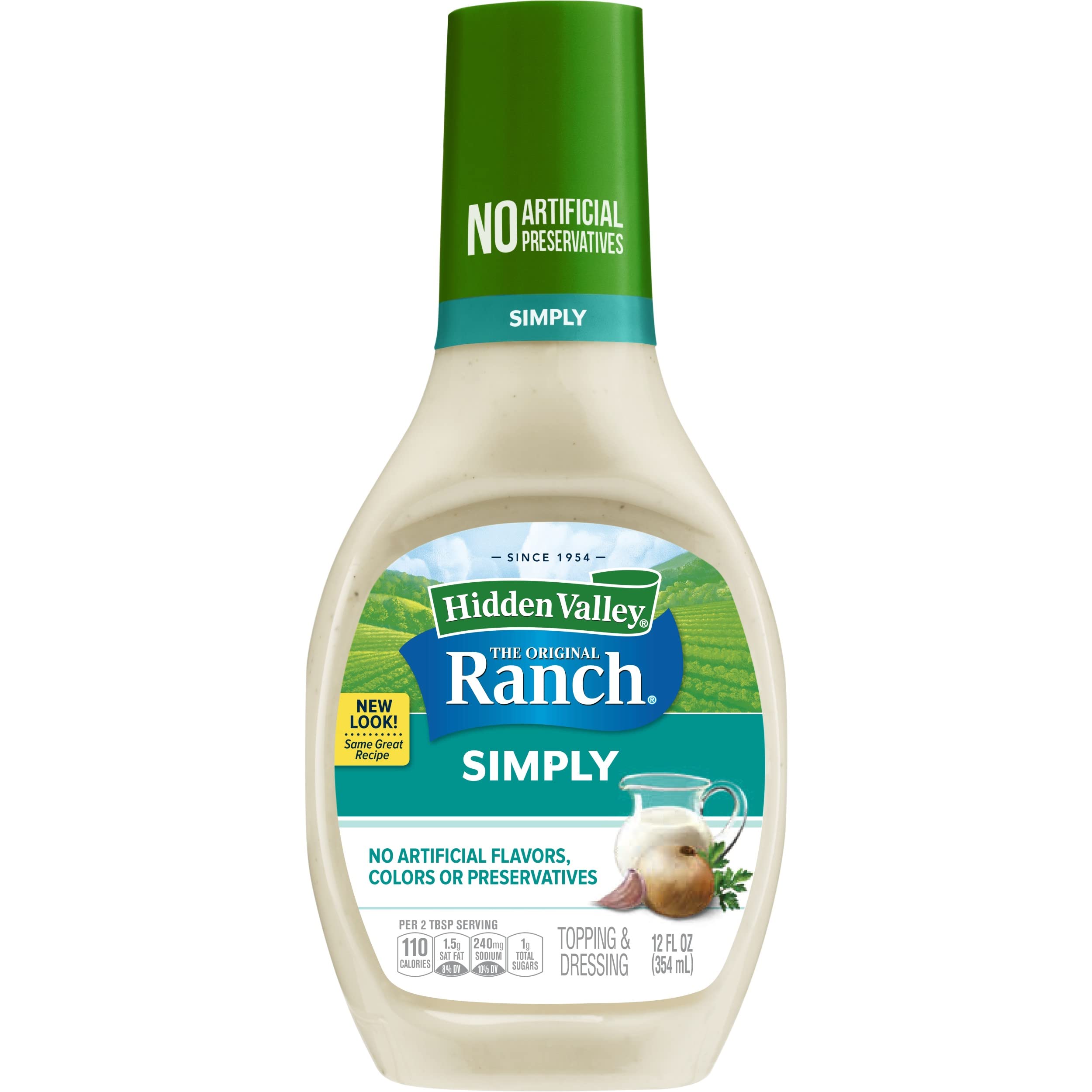 Hidden Valley Honey BBQ Ranch Salad Dressing And Topping, 16 Fl Oz