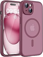 Vista 112 de TOCOL Funda magnética 3 en 1 para iPhone 14 Pro, mejorada [protección completa de cámara] con 2 protectores de pantalla, funda de grado militar