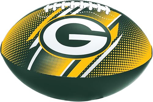 Miniatura 7 de BigMouth 18” Inflatable Pool Football Officially Licensed NFL Fan Gear Merchandise Beach Ball Games for Adults and Teens