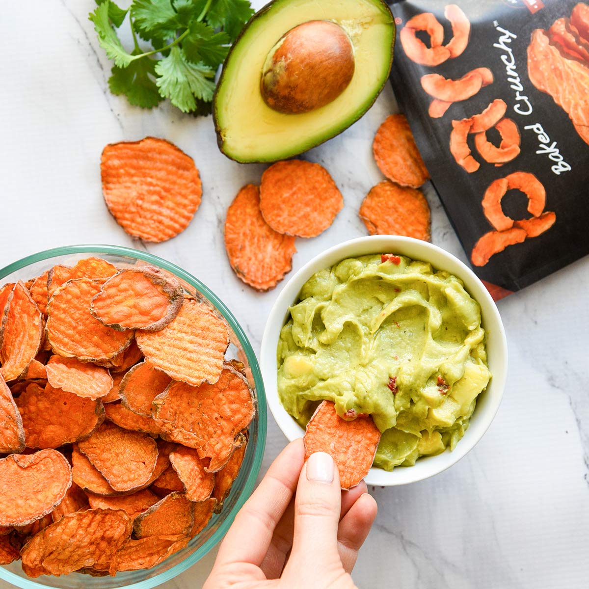 bare Snacks Baked Sweet Potato Chips, Sea Salt, 1.4 oz Bag