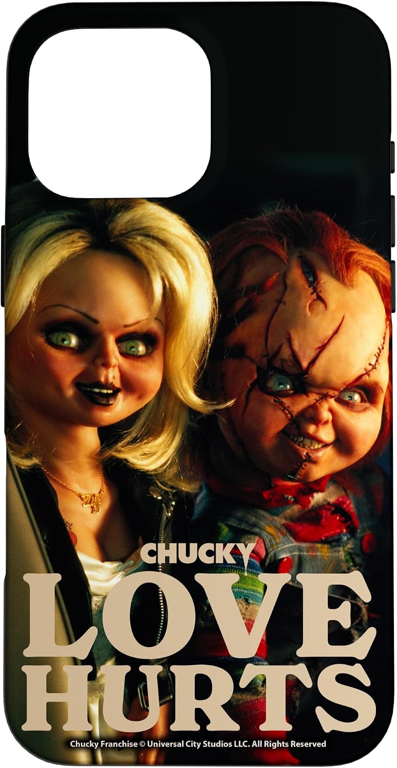 Chucky and Tiff Love Hurts Case for iPhone 16 Pro Max